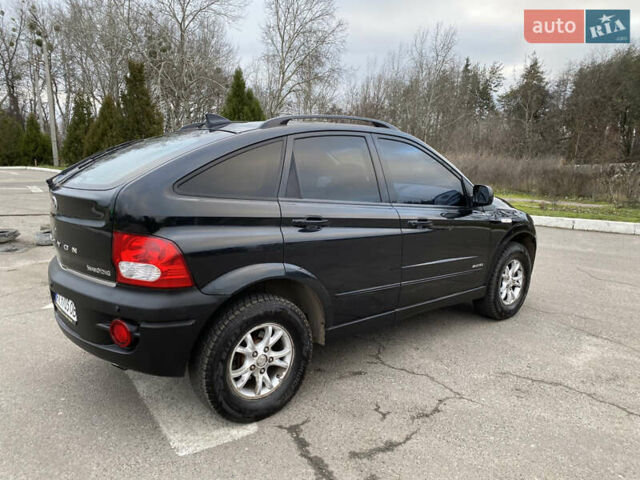 Черный Cанг Йонг Актион, объемом двигателя 2.3 л и пробегом 165 тыс. км за 6650 $, фото 10 на Automoto.ua