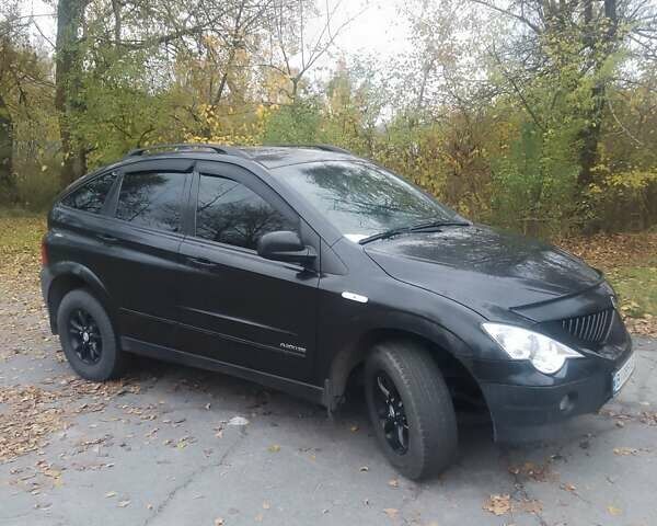 Cанг Йонг Actyon 2008 у Горішні Плавні (Комсомольськ) на Automoto.ua Чорний Cанг Йонг Actyon, об'ємом двигуна 2 л та пробігом 218 тис. км за 7500 $, фото 1 на Automoto.ua