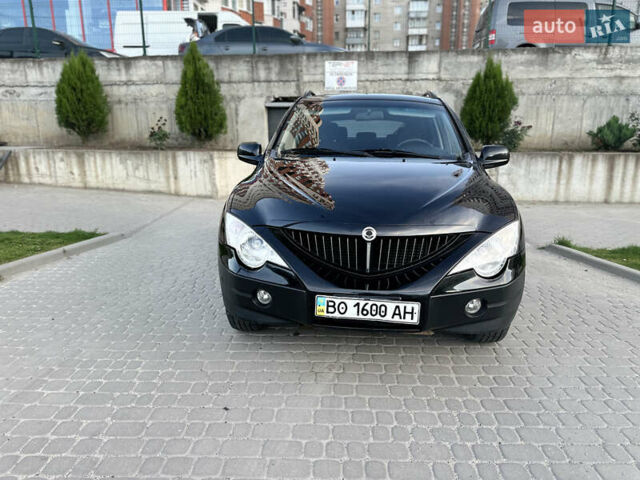 Чорний Cанг Йонг Actyon, об'ємом двигуна 2 л та пробігом 77 тис. км за 5900 $, фото 7 на Automoto.ua