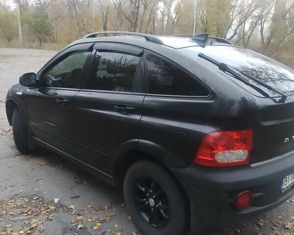 Cанг Йонг Actyon 2008 у Горішні Плавні (Комсомольськ) на Automoto.ua Чорний Cанг Йонг Actyon, об'ємом двигуна 2 л та пробігом 218 тис. км за 7500 $, фото 17 на Automoto.ua