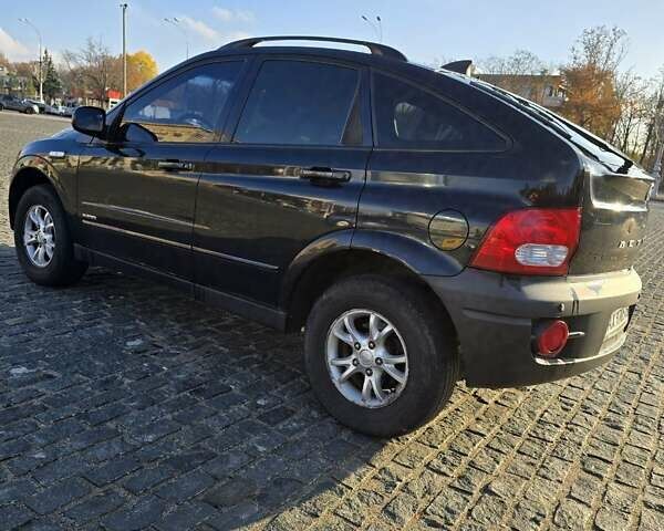 Черный Cанг Йонг Актион, объемом двигателя 2.3 л и пробегом 163 тыс. км за 6990 $, фото 4 на Automoto.ua