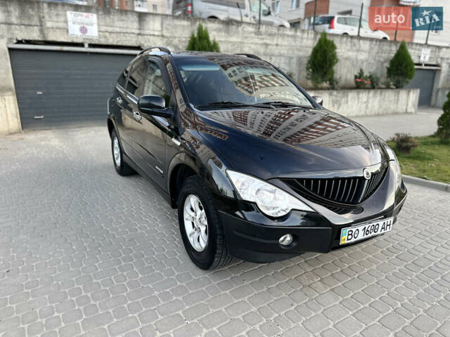 Чорний Cанг Йонг Actyon, об'ємом двигуна 2 л та пробігом 77 тис. км за 5900 $, фото 1 на Automoto.ua