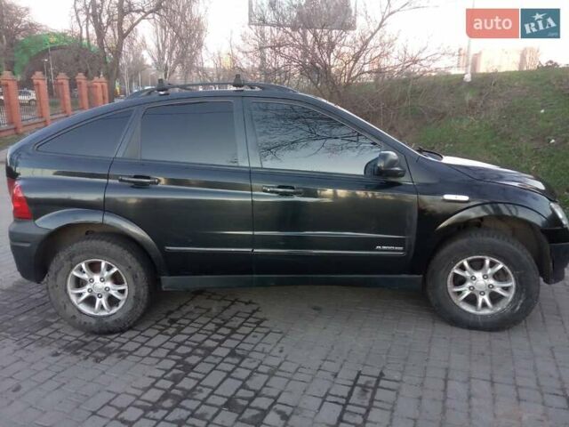 Чорний Cанг Йонг Actyon, об'ємом двигуна 2.3 л та пробігом 323 тис. км за 4900 $, фото 8 на Automoto.ua