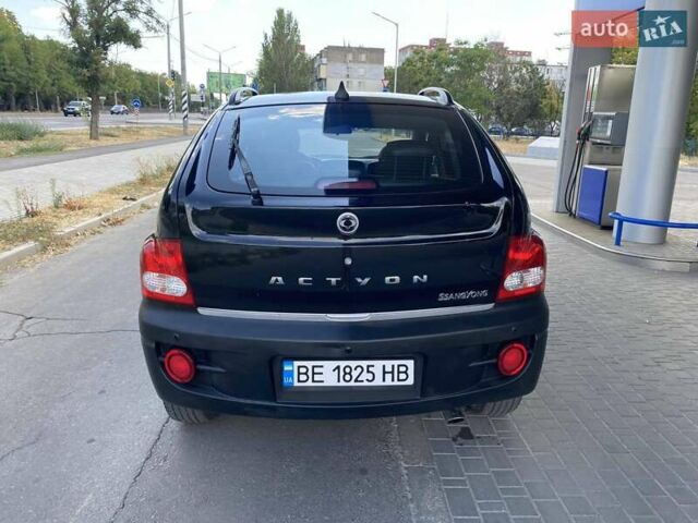 Чорний Cанг Йонг Actyon, об'ємом двигуна 2.3 л та пробігом 158 тис. км за 7699 $, фото 7 на Automoto.ua