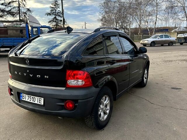 Чорний Cанг Йонг Actyon, об'ємом двигуна 2 л та пробігом 169 тис. км за 6000 $, фото 4 на Automoto.ua