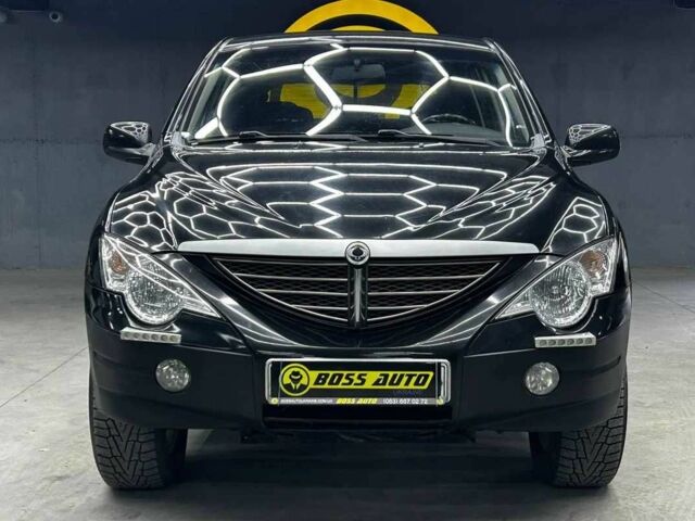 Чорний Cанг Йонг Actyon, об'ємом двигуна 2 л та пробігом 142 тис. км за 9000 $, фото 1 на Automoto.ua