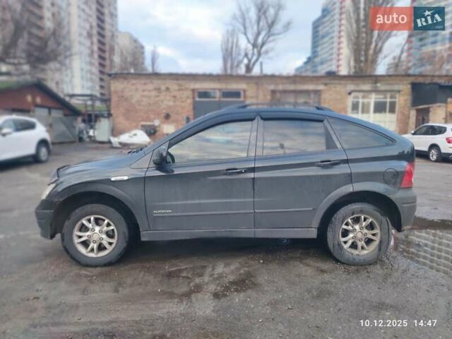 Черный Cанг Йонг Актион, объемом двигателя 2 л и пробегом 281 тыс. км за 4710 $, фото 1 на Automoto.ua