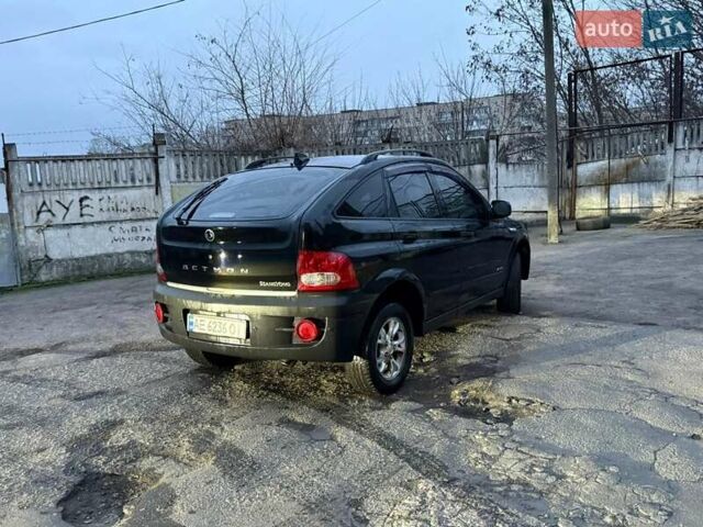 Черный Cанг Йонг Актион, объемом двигателя 2.3 л и пробегом 126 тыс. км за 5900 $, фото 2 на Automoto.ua