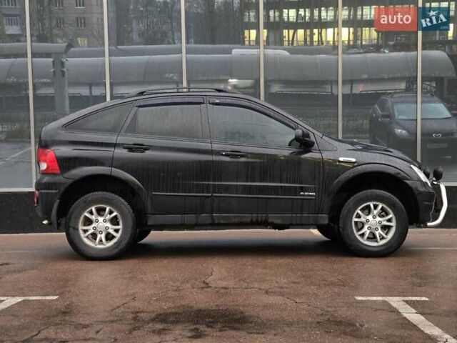 Чорний Cанг Йонг Actyon, об'ємом двигуна 2.3 л та пробігом 190 тис. км за 4700 $, фото 2 на Automoto.ua