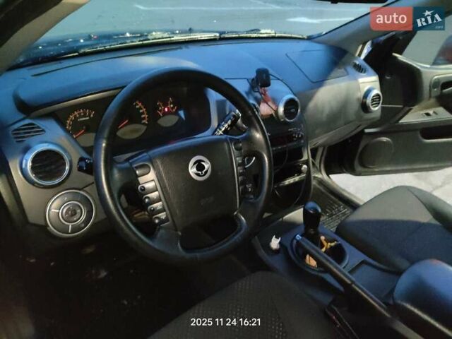 Черный Cанг Йонг Актион, объемом двигателя 2.3 л и пробегом 180 тыс. км за 4500 $, фото 4 на Automoto.ua