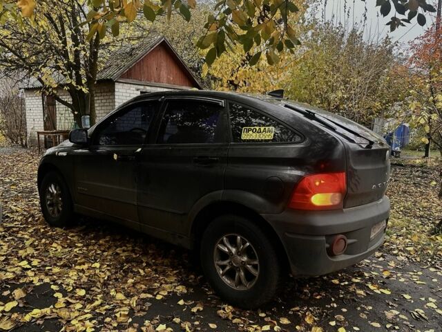 Cанг Йонг Actyon 2012 у Краматорске на Automoto.ua Чорний Cанг Йонг Actyon, об'ємом двигуна 2 л та пробігом 209 тис. км за 4519 $, фото 3 на Automoto.ua