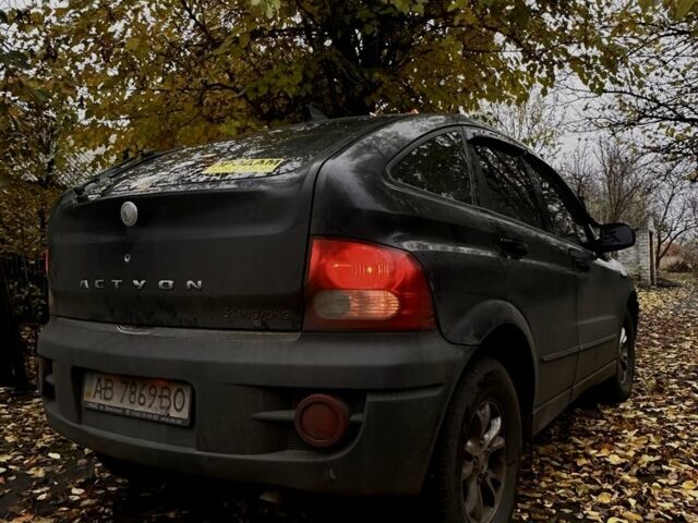 Cанг Йонг Actyon 2012 у Краматорске на Automoto.ua Чорний Cанг Йонг Actyon, об'ємом двигуна 2 л та пробігом 209 тис. км за 4519 $, фото 2 на Automoto.ua