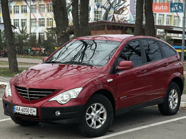 Красный Cанг Йонг Актион, объемом двигателя 2 л и пробегом 176 тыс. км за 6700 $, фото 1 на Automoto.ua