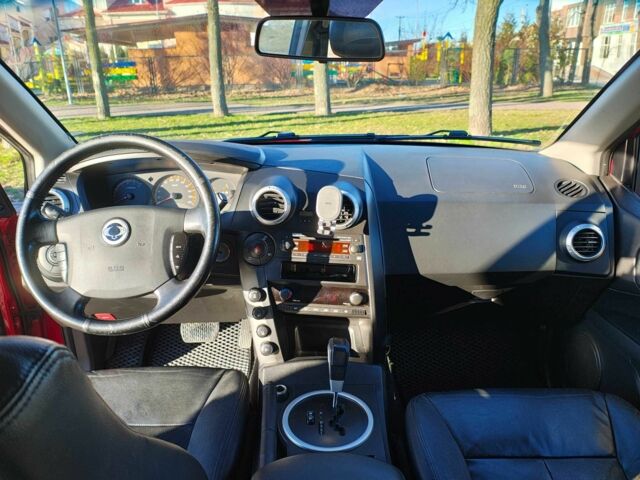 Красный Cанг Йонг Актион, объемом двигателя 2 л и пробегом 197 тыс. км за 5300 $, фото 14 на Automoto.ua