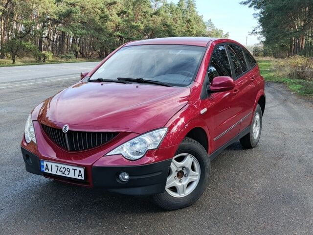 Червоний Cанг Йонг Actyon, об'ємом двигуна 2 л та пробігом 200 тис. км за 6400 $, фото 1 на Automoto.ua