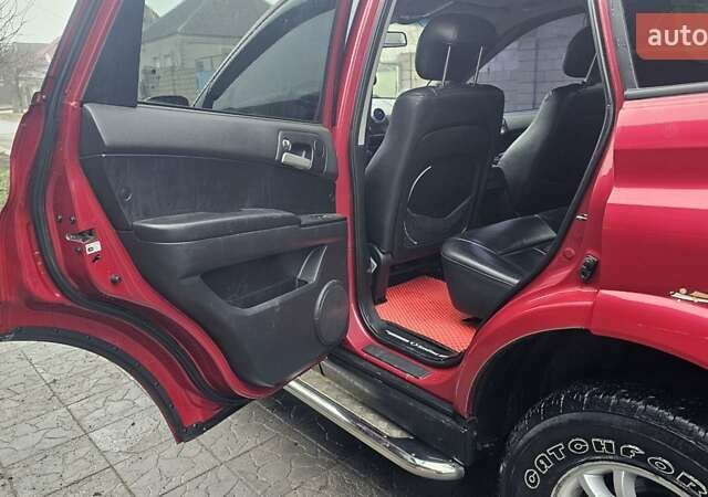 Красный Cанг Йонг Актион, объемом двигателя 2 л и пробегом 170 тыс. км за 4600 $, фото 15 на Automoto.ua