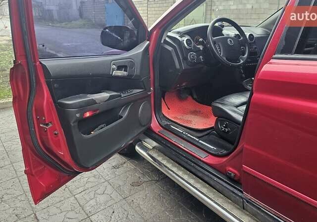 Красный Cанг Йонг Актион, объемом двигателя 2 л и пробегом 170 тыс. км за 4600 $, фото 8 на Automoto.ua