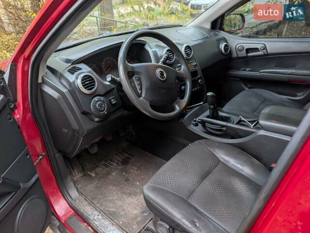 Красный Cанг Йонг Актион, объемом двигателя 2.3 л и пробегом 176 тыс. км за 6500 $, фото 1 на Automoto.ua