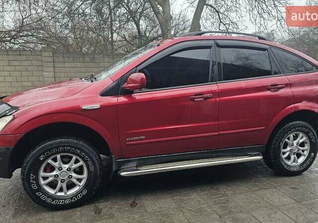 Красный Cанг Йонг Актион, объемом двигателя 2 л и пробегом 170 тыс. км за 4600 $, фото 13 на Automoto.ua