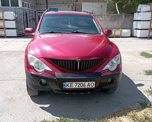 Червоний Cанг Йонг Actyon, об'ємом двигуна 2 л та пробігом 178 тис. км за 7300 $, фото 10 на Automoto.ua