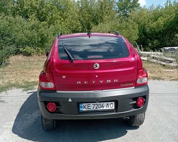Червоний Cанг Йонг Actyon, об'ємом двигуна 2 л та пробігом 178 тис. км за 7300 $, фото 8 на Automoto.ua