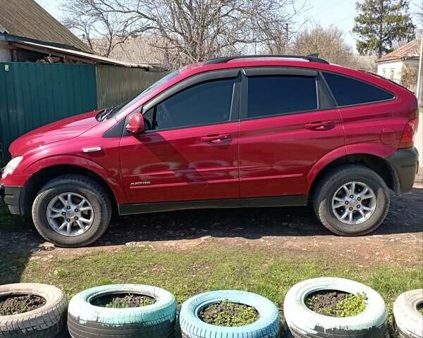 Червоний Cанг Йонг Actyon, об'ємом двигуна 2 л та пробігом 178 тис. км за 7300 $, фото 13 на Automoto.ua