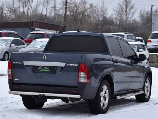 Серый Cанг Йонг Актион, объемом двигателя 2 л и пробегом 163 тыс. км за 6950 $, фото 1 на Automoto.ua