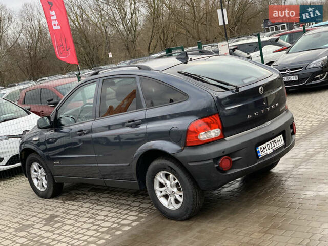 Серый Cанг Йонг Актион, объемом двигателя 2.3 л и пробегом 244 тыс. км за 4755 $, фото 17 на Automoto.ua