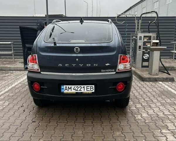 Сірий Cанг Йонг Actyon, об'ємом двигуна 2.3 л та пробігом 225 тис. км за 6700 $, фото 8 на Automoto.ua