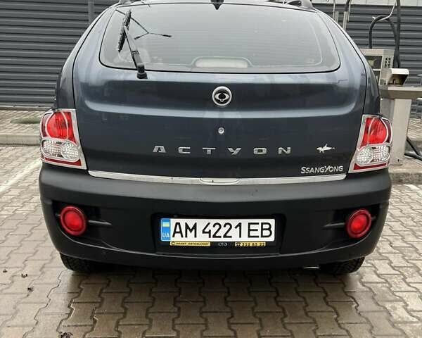 Сірий Cанг Йонг Actyon, об'ємом двигуна 2.3 л та пробігом 225 тис. км за 6700 $, фото 2 на Automoto.ua