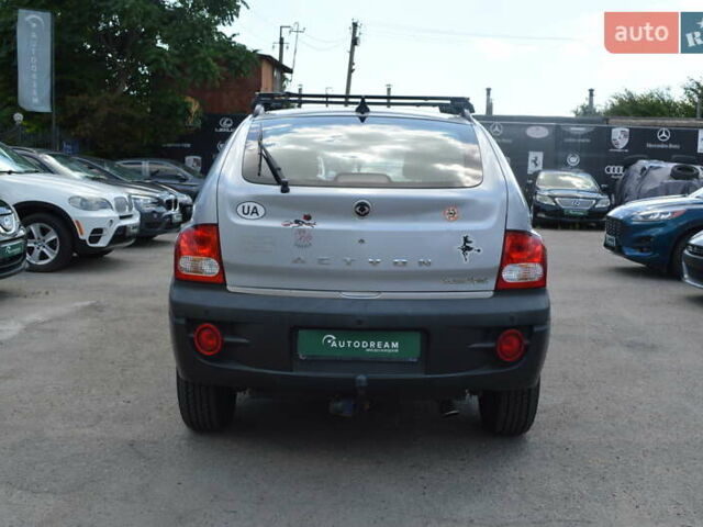 Серый Cанг Йонг Актион, объемом двигателя 2 л и пробегом 127 тыс. км за 5900 $, фото 6 на Automoto.ua