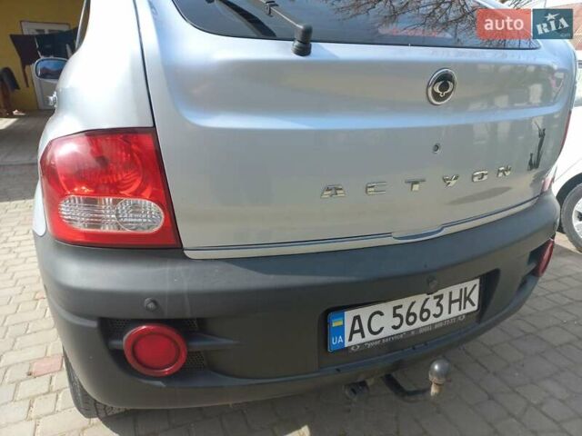 Серый Cанг Йонг Актион, объемом двигателя 2 л и пробегом 287 тыс. км за 6500 $, фото 1 на Automoto.ua