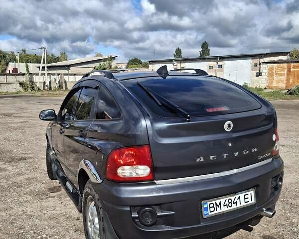 Сірий Cанг Йонг Actyon, об'ємом двигуна 2 л та пробігом 329 тис. км за 6200 $, фото 8 на Automoto.ua