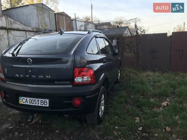 Сірий Cанг Йонг Actyon, об'ємом двигуна 2 л та пробігом 200 тис. км за 6100 $, фото 2 на Automoto.ua