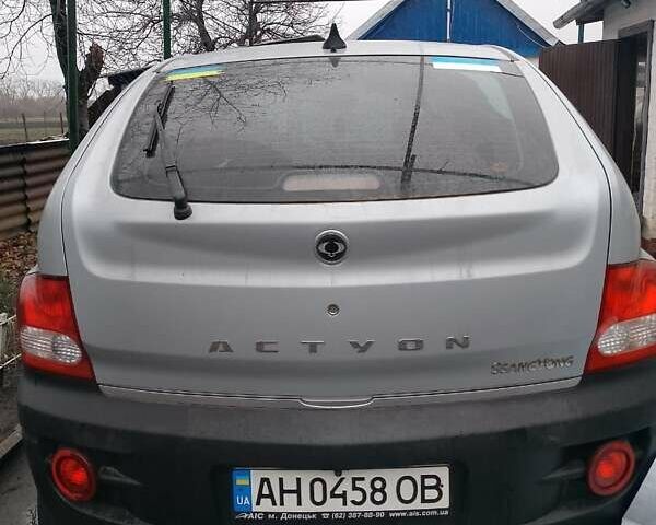 Сірий Cанг Йонг Actyon, об'ємом двигуна 2.3 л та пробігом 72 тис. км за 6500 $, фото 4 на Automoto.ua