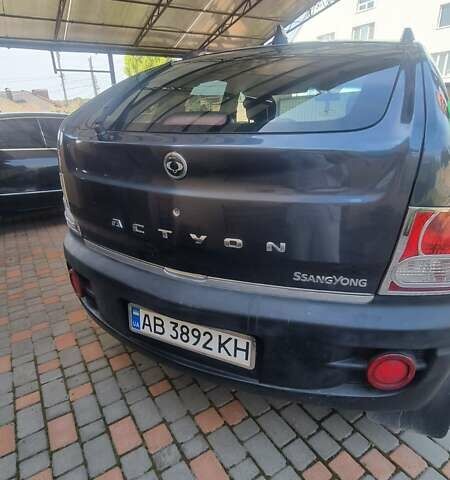 Сірий Cанг Йонг Actyon, об'ємом двигуна 2.3 л та пробігом 215 тис. км за 6800 $, фото 5 на Automoto.ua