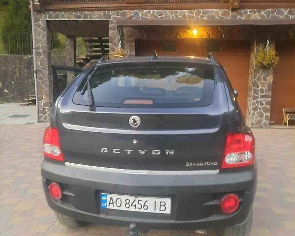 Сірий Cанг Йонг Actyon, об'ємом двигуна 2 л та пробігом 178 тис. км за 5600 $, фото 13 на Automoto.ua