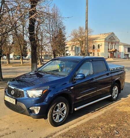 Синий Cанг Йонг Актион, объемом двигателя 2 л и пробегом 34 тыс. км за 13700 $, фото 2 на Automoto.ua