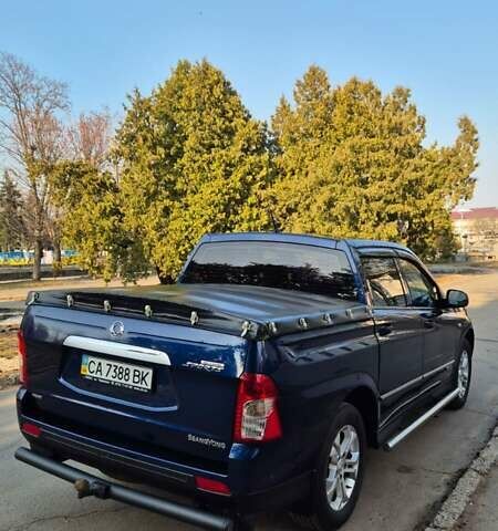 Синий Cанг Йонг Актион, объемом двигателя 2 л и пробегом 34 тыс. км за 13700 $, фото 6 на Automoto.ua