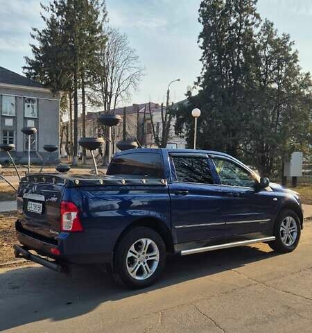 Синий Cанг Йонг Актион, объемом двигателя 2 л и пробегом 34 тыс. км за 13700 $, фото 4 на Automoto.ua