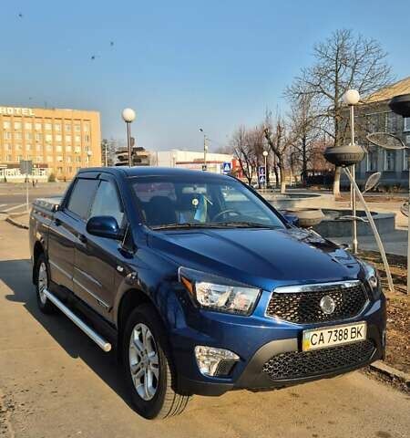 Синий Cанг Йонг Актион, объемом двигателя 2 л и пробегом 34 тыс. км за 13700 $, фото 3 на Automoto.ua