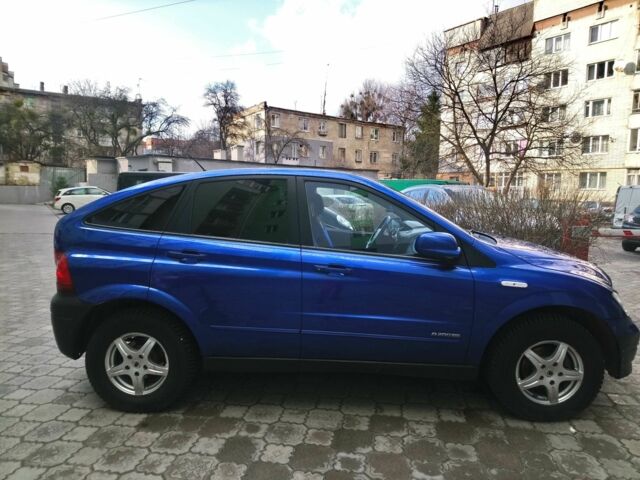 Синий Cанг Йонг Актион, объемом двигателя 2 л и пробегом 200 тыс. км за 5500 $, фото 1 на Automoto.ua