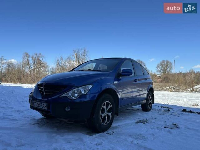 Синий Cанг Йонг Актион, объемом двигателя 2 л и пробегом 170 тыс. км за 5650 $, фото 2 на Automoto.ua