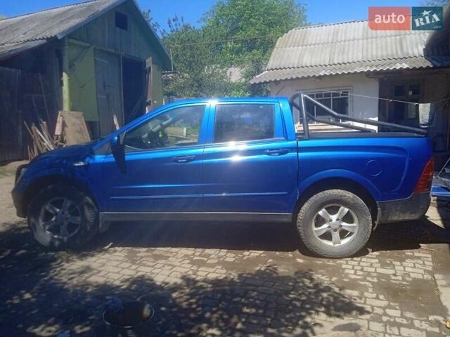 Синій Cанг Йонг Actyon, об'ємом двигуна 2 л та пробігом 217 тис. км за 8000 $, фото 8 на Automoto.ua