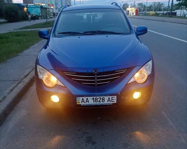 Синий Cанг Йонг Актион, объемом двигателя 2 л и пробегом 216 тыс. км за 5400 $, фото 9 на Automoto.ua