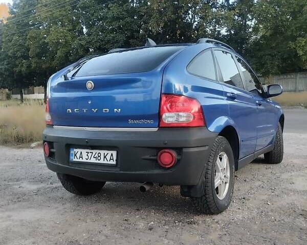 Синий Cанг Йонг Актион, объемом двигателя 2 л и пробегом 205 тыс. км за 8200 $, фото 4 на Automoto.ua