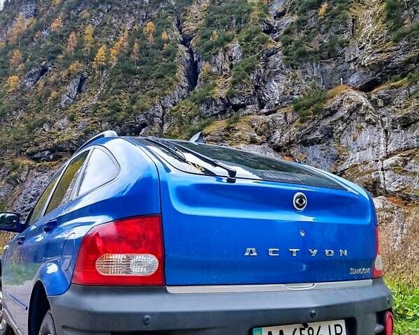 Синій Cанг Йонг Actyon, об'ємом двигуна 2 л та пробігом 206 тис. км за 6156 $, фото 5 на Automoto.ua