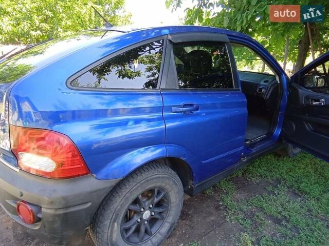 Синий Cанг Йонг Актион, объемом двигателя 2.3 л и пробегом 365 тыс. км за 6000 $, фото 2 на Automoto.ua