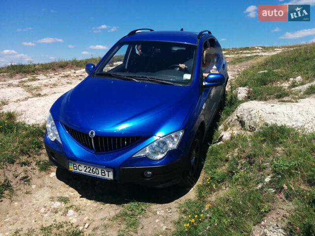 Синий Cанг Йонг Актион, объемом двигателя 2 л и пробегом 130 тыс. км за 7000 $, фото 1 на Automoto.ua