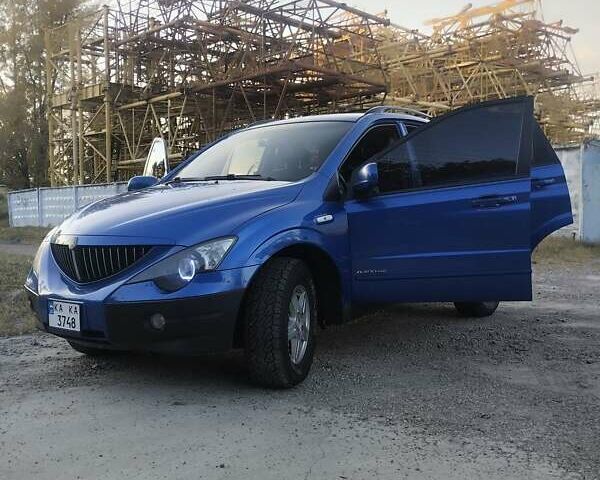 Синий Cанг Йонг Актион, объемом двигателя 2 л и пробегом 205 тыс. км за 8200 $, фото 7 на Automoto.ua